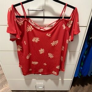 Kaileigh Coral and Pink Dress